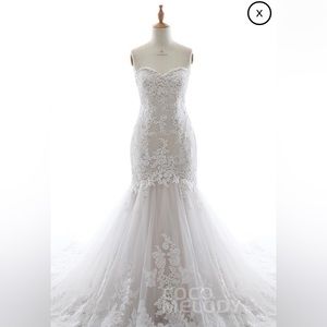 Brand New Wedding Dress - Cocomelody LD5580